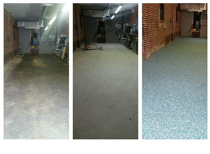 Flake epoxy system, Atlanta