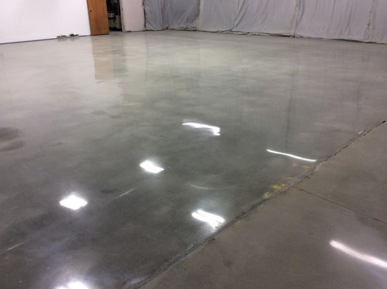 Polished factory floor, Doraville GA